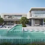 Nawayef Heights at Hudayriyat Island - Luxury 4-bedroom villas and 8-bedroom mansions with panoramic Arabian Gulf views, located in Abu Dhabi.