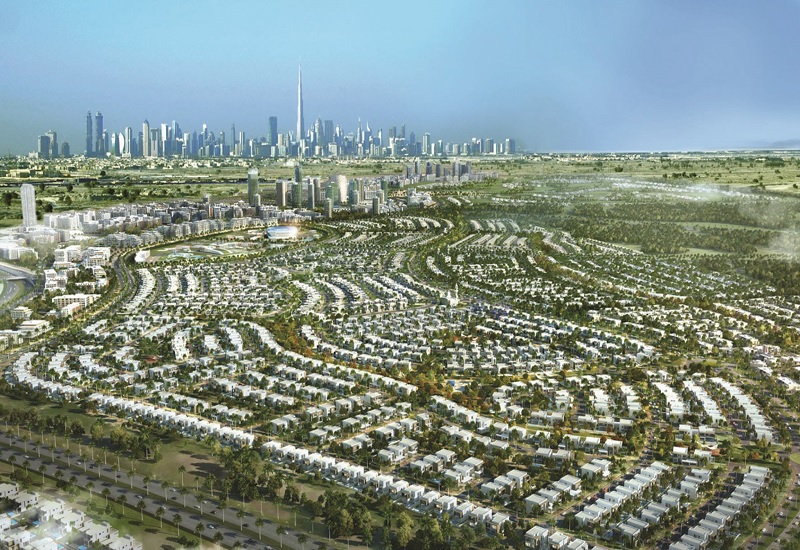 Dubai Hills Estate golf course and community