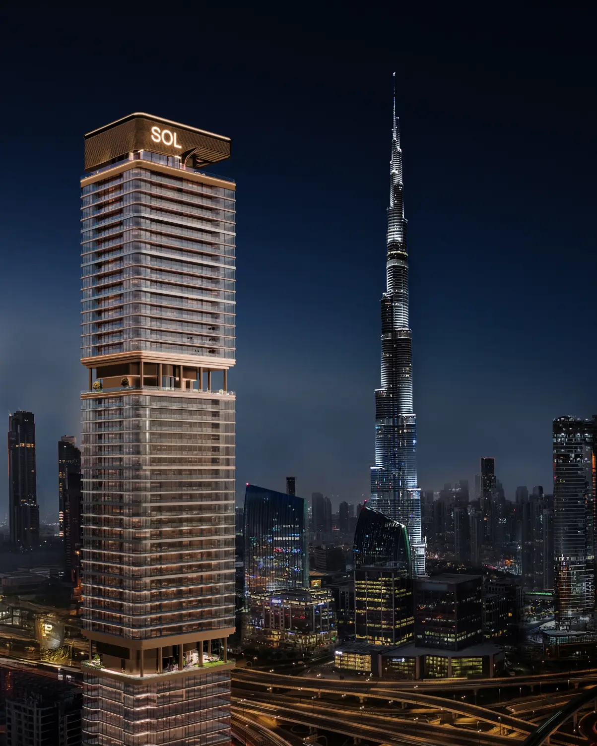 SOL LUXE Tower on Sheikh Zayed Road
