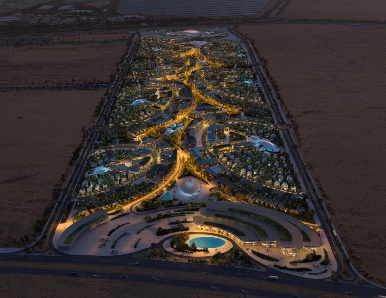Zaha Hadid Architects masterplan rendering