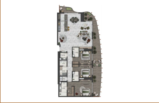 3-bedroom apartment